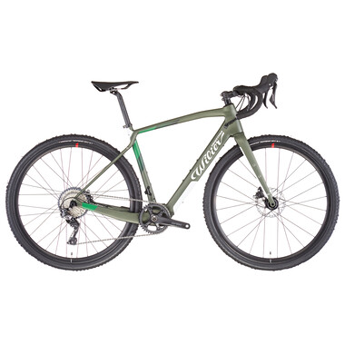 Bicicletta da Gravel Elettrica WILIER TRIESTINA JENA HYBRID Shimano GRX 40 Denti Verde 2023 0